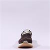 Victoria Viento Serraje Laced Trainer - Dark Brown Gold